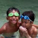 Crianças brincando em Malapascua