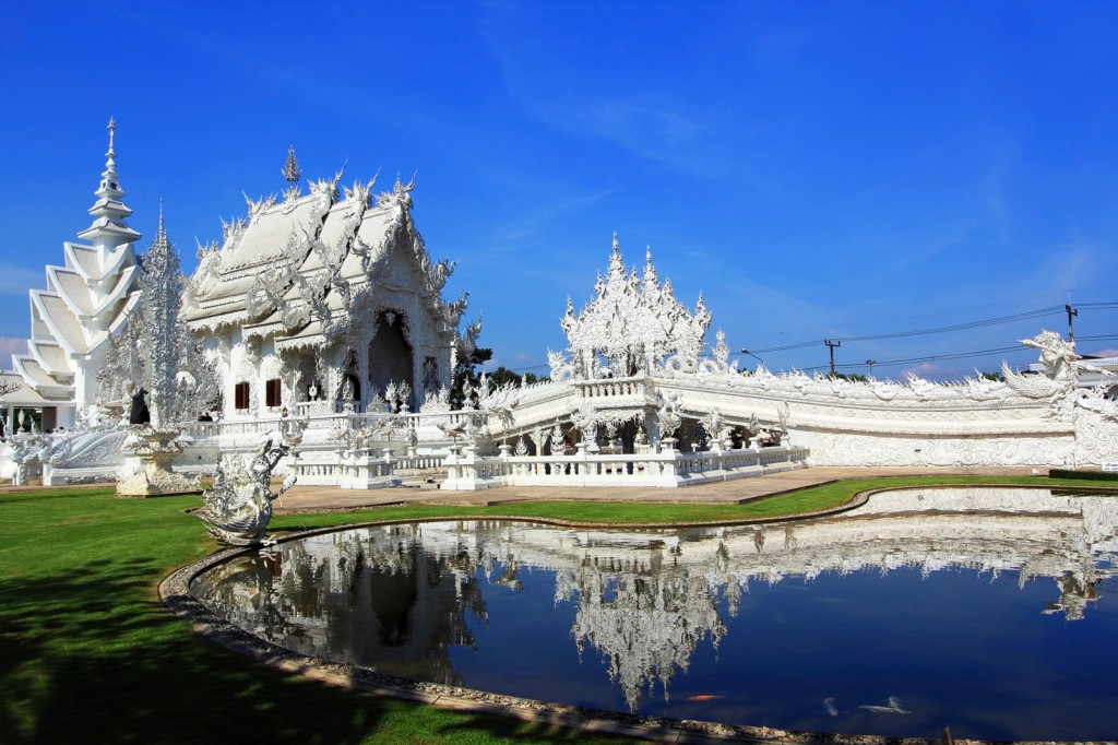 Wat Rong Khun. Foto: Teresa Perez Tours