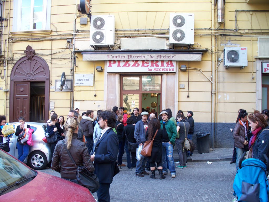 L'Antica Pizzeria Da Michele, Naples. Foto: Panorâmio